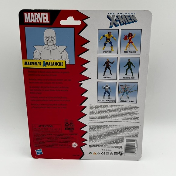 AVALANCHE Marvel Legends Comics The Uncanny X-men Marvels Retro Carded Sealed - Picture 2 of 9
